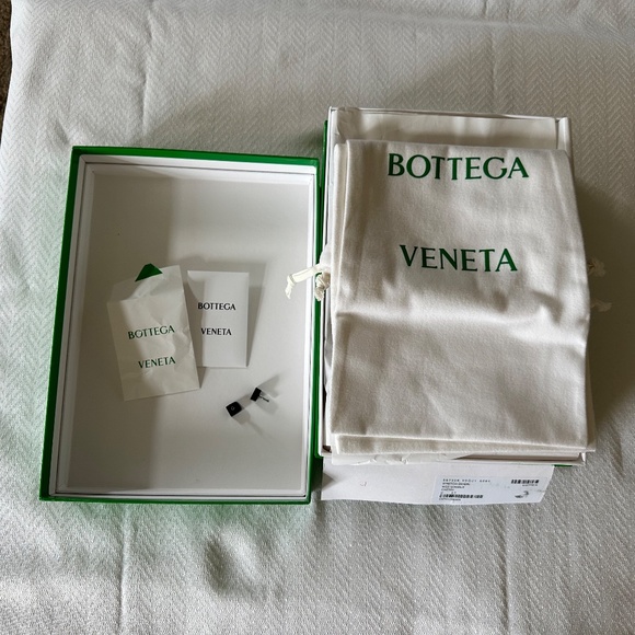 Bottega Veneta Sparkle Stretch Embellished Sandals, Bordeaux, Size 37 - Picture 5 of 16